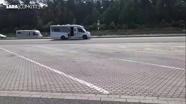 Lara CumKitten - FICK DRIVE IN on the A1