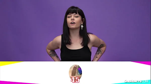 Hot or not? Uncut Monster Cock She Reacts Lilly and Nova