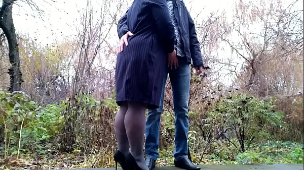 StepMother-in-law did it again with her son-in-law on the street