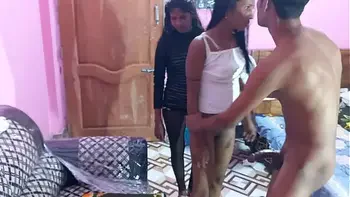 I finally fucked both of my friends - 3some FUCKS  A guy and two girls    ... Hanif and Popy khatun and Mst sumona