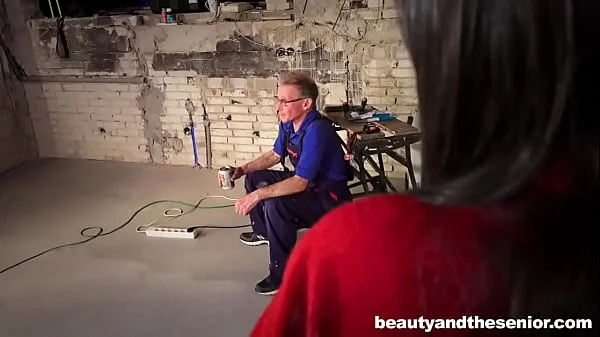 Saggy Old Perv with a Huge Dong