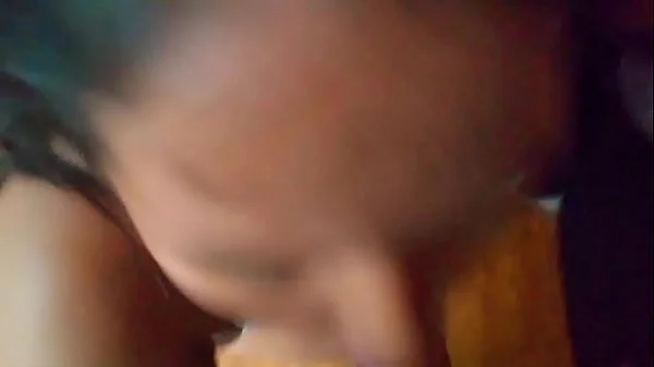 Threesome with my lover and my cuckold husband. I get a new boyfriend to be shared and be one more hot whore. My husband shares me with strangers who fuck my pussy and make me suck his dick