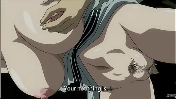 MILF in stockings with big boobs enjoys fucking (uncensored hentai)