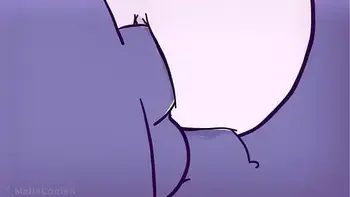 animation by missmoonified: pajama party with special guest