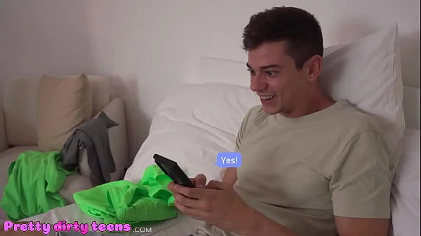 Pretty Dirty Teens - teen lovers have a health test and make love without a condom for first time - redhead girlfriend with super wet shaved pussy