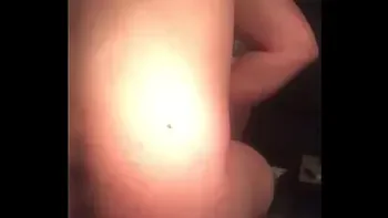 Petite hitchhiker pays me for a ride with her asshole