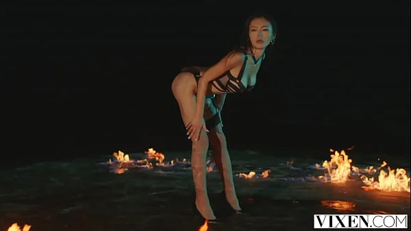 VIXEN Stunning beauty Rae succumbs to her kinky fantasies