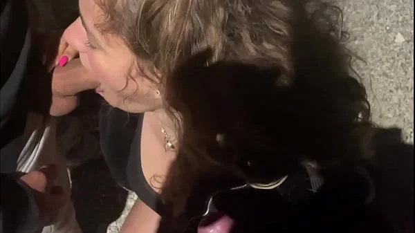 DOGGING with my WIFE and watching her SUCKING and FUCKING a STRANGER OUTDOOR