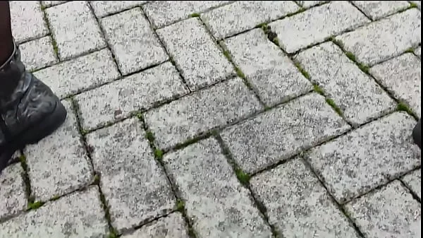 I pull out my cock in front of a girl in public park and she squirt Dick flash P2 - MissCreamy