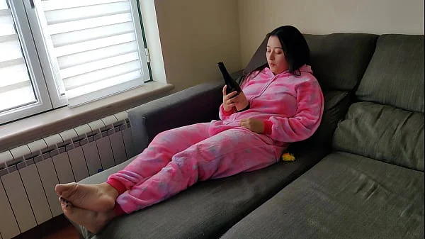 Using dizzy stepsister and filling her with sperm