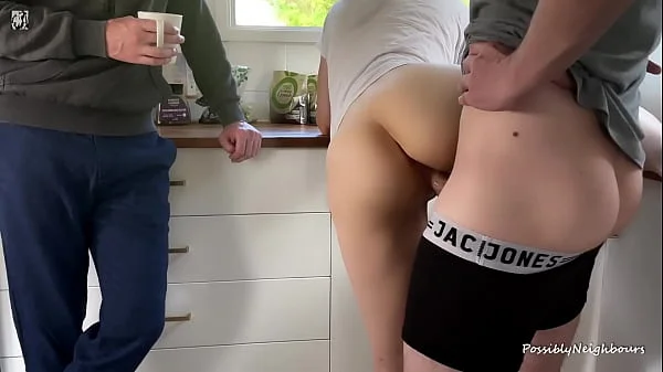 Husband Watches Wife Geting Fucked and Creampied