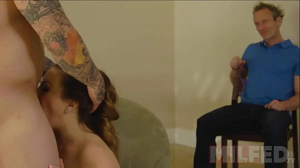 Husband is Happy to see his Wife being Fucked by a Stranger — MILFED