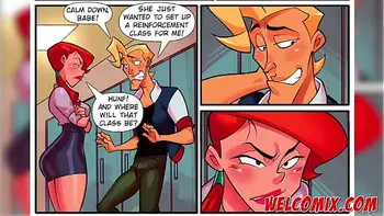 A very hot teacher and crazy about sex! Pervert Sex Toons