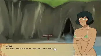 Four Elements Trainer Book 5 Love Part 17 - Jinora and Korra Double fucked