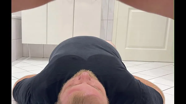 Pissing in his mouth
