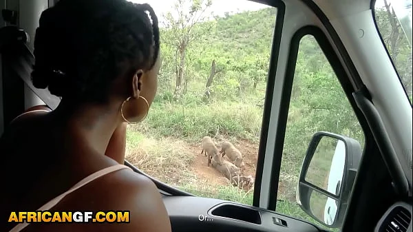 Cute Black College Girlfriend Gets Big Dick On Outdoor Trip!