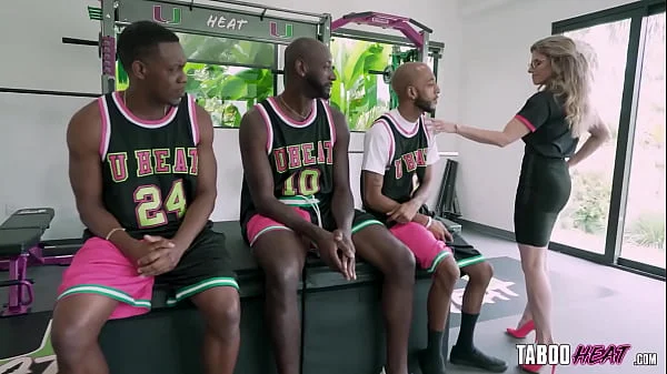 Basketball Team Motivated By DP Group Sex with Stepsisters - Lory Lace - TabooHeat