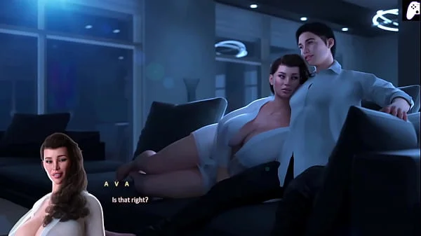 (4K) Apocalust Ep.1 | Big boobs milf sucks lucky guy's cock he cums inside her | Hentai gameplay