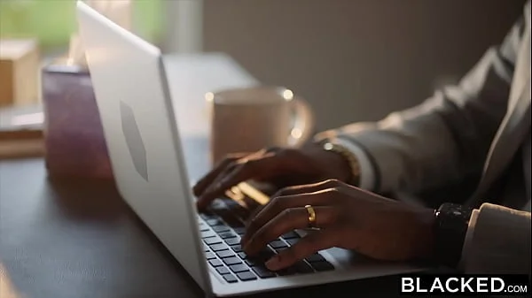 BLACKED Hungry Hazel has an appetite for her Boss's BBC