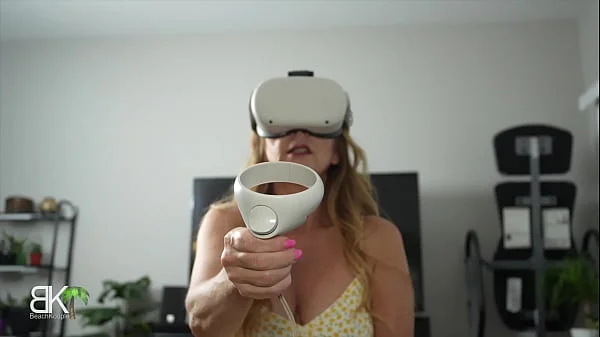 Dumb StepMom Tricked By VR Gamer Stepson 2of3