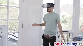 Fucking Girlfriend's Big Tits Stepmom By Mistake