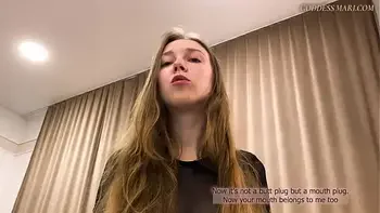 Anal Training with Butt Plug | Coach Mari POV