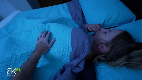 Junior Sneaks Into StepMoms Bed After Nightmare - 1of3