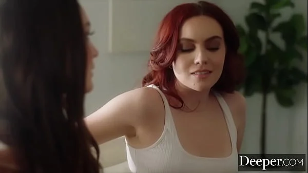 Deeper. Students Freya & Katrina compete over teacher's BBC