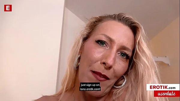 Filthy LANA VEGAS is a horny MILF who can’t get enough of young fuck studs and their sperm loads (German) → FULL SCENE for FREE on lana.erotik.com