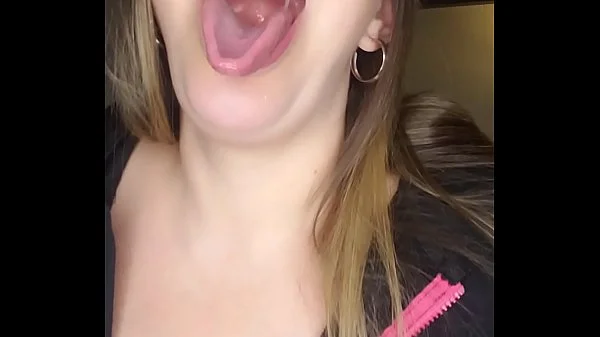 Mandie Maytag's Drooling Long Tongue with Light Gagging
