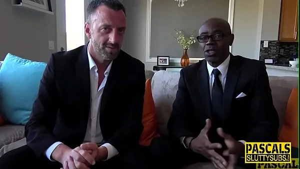 Ballgagged teen submissive gets anal