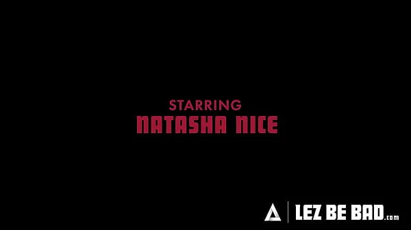 LEZ BE BAD - Sexy Natasha Nice Has ROUGH ANAL FINGERING From Hot Xwife Karen During MASSIVE OIL PLAY