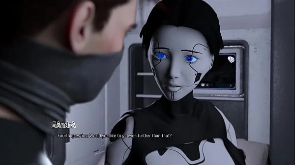 Projekt Passion | Blowjob from and Deepthroat Face Fucking Horny Busty Brunette AI Sex Robot Girl [Gaming] [Visual Novel]