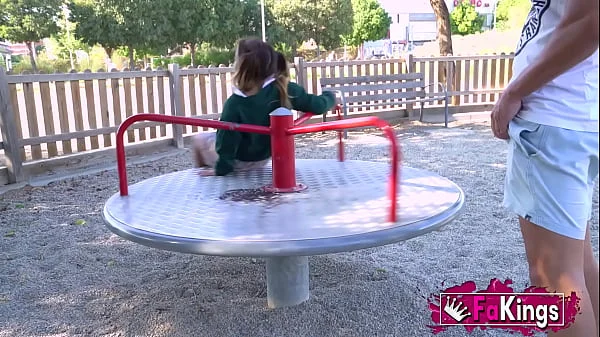 Small Muñequita vs a BIG COCK! Will this midget babe endure the test?