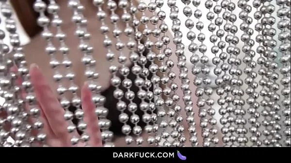 Lex's black monster cock on Stella Cox's anus & natural tits