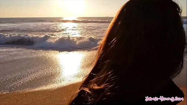 Hot and Romantic Couple Fuck on the Couch in Portugal | Jamie Young