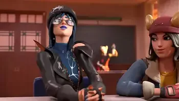 Hope getting naughty in class