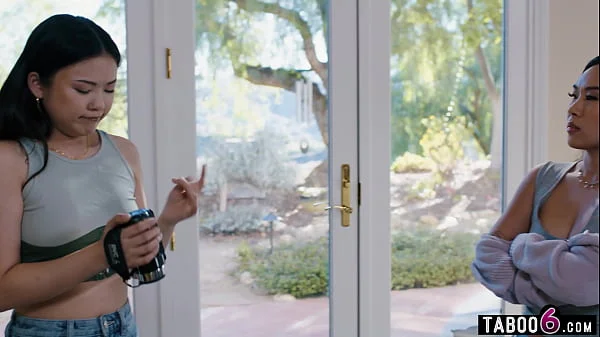 Asian Lulu Chu found footage of her friend Kimmy Kimm dominated and confronted her