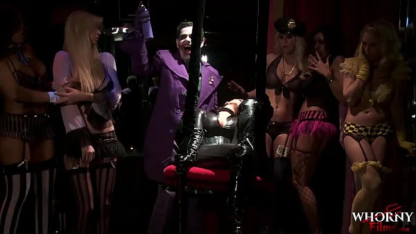 WHORNY FILMS Strip Club Mega Orgy Fuck