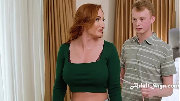 Step Mom & Step Son Measure Mishap Turns Taboo