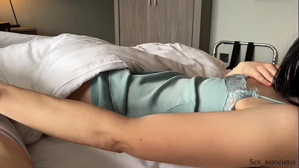 Stepmother And Son Share a Bed In A Hotel