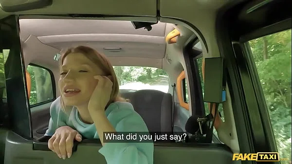 Fake Taxi Jobless babe has her sweet pink pussy fucked hard and fast