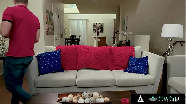 NURU MASSAGE - In-Home Masseuse Jill Kassidy Gives Her Best Massage To A Lonely Client