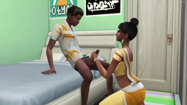 Indian Stepmom catches her stepson masturbating in front of the computer watching porn videos || adult videos || Porn Movies