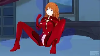 無修正ツンデレ・アスカ　エヴァ　初体験　ASMR