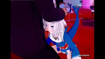 Loving Gura, our shark waifu! A Hololive Hentai Parody