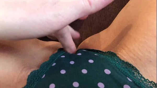 Super Wet Pussy in Super Wet Panties - Powerful Orgasm and ASRM Sounds