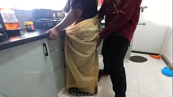 Tamil maid got fucked in kitchen