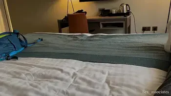 Stepmom shares the bed and her ass with a stepson