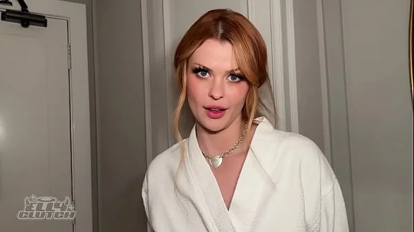 I met her in the elevator, now she's in my hotel room naked & wet!